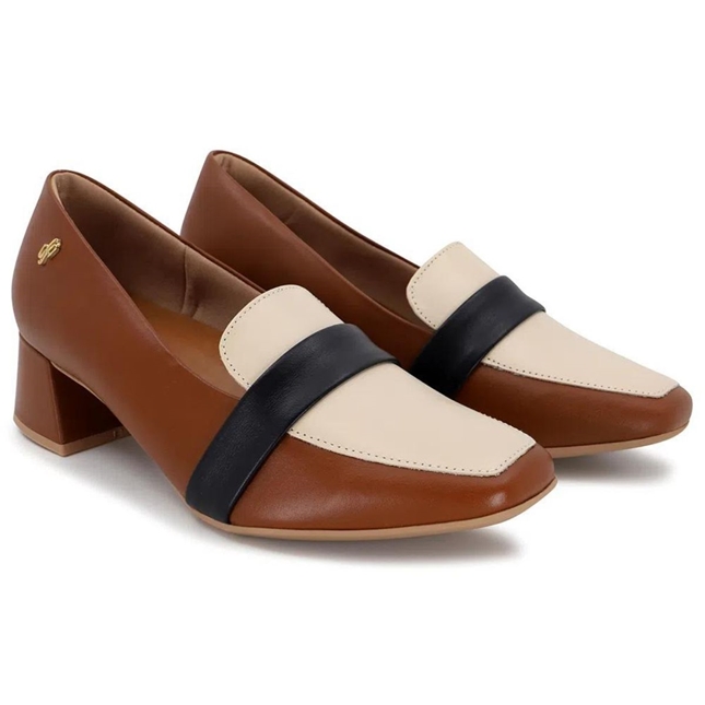 Scarpin tricolor best sale