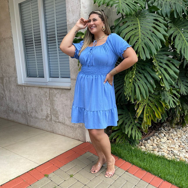 Vestidos lisos curtos top
