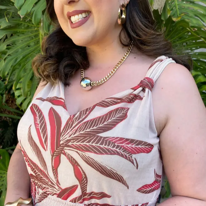 VESTIDO LONGO ALÇA EM TULE